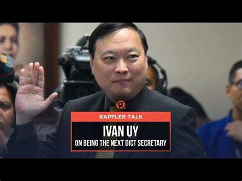 ivan john e. uy|Rappler Talk: Ivan Uy on being next DICT secretary.